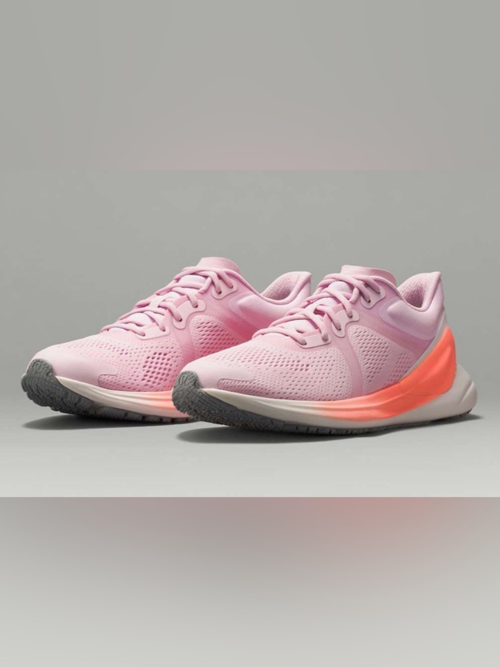 NIB New Lululemon Blissfeel Womens Running Shoe Pink Peony / Sunset / Alpine Whi